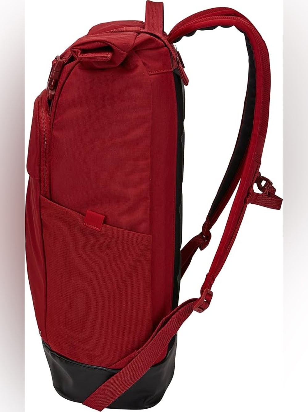 Thule Paramount 24L Daypack in Red Feather, a durable, roll-top backpack - Picture 3 of 11